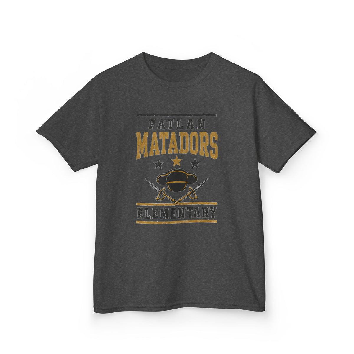 Patlan Matadors Elementary Kids T‑Shirt — School Spirit Tee