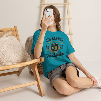 Jim Barnes Middle School Toreadors T-Shirt — School Spirit Tee with JB Crest