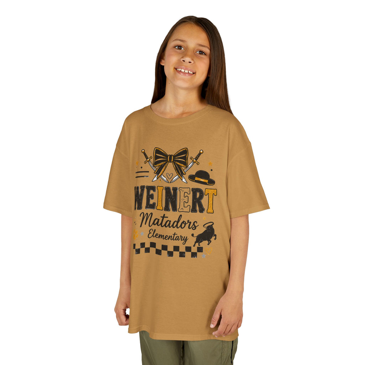 Matadors Elementary Kids T‑Shirt – 'Weinert' School Spirit Tee