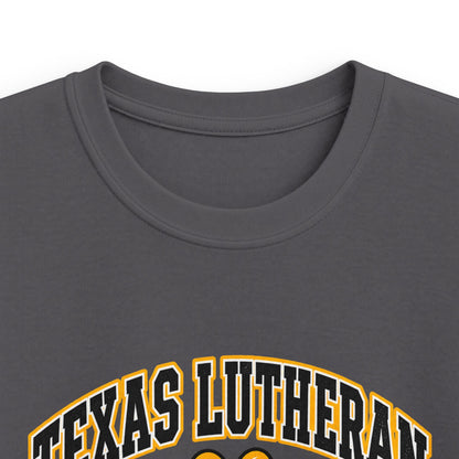 Texas Lutheran Bulldogs Kids T-Shirt — Floral Mascot Youth Tee