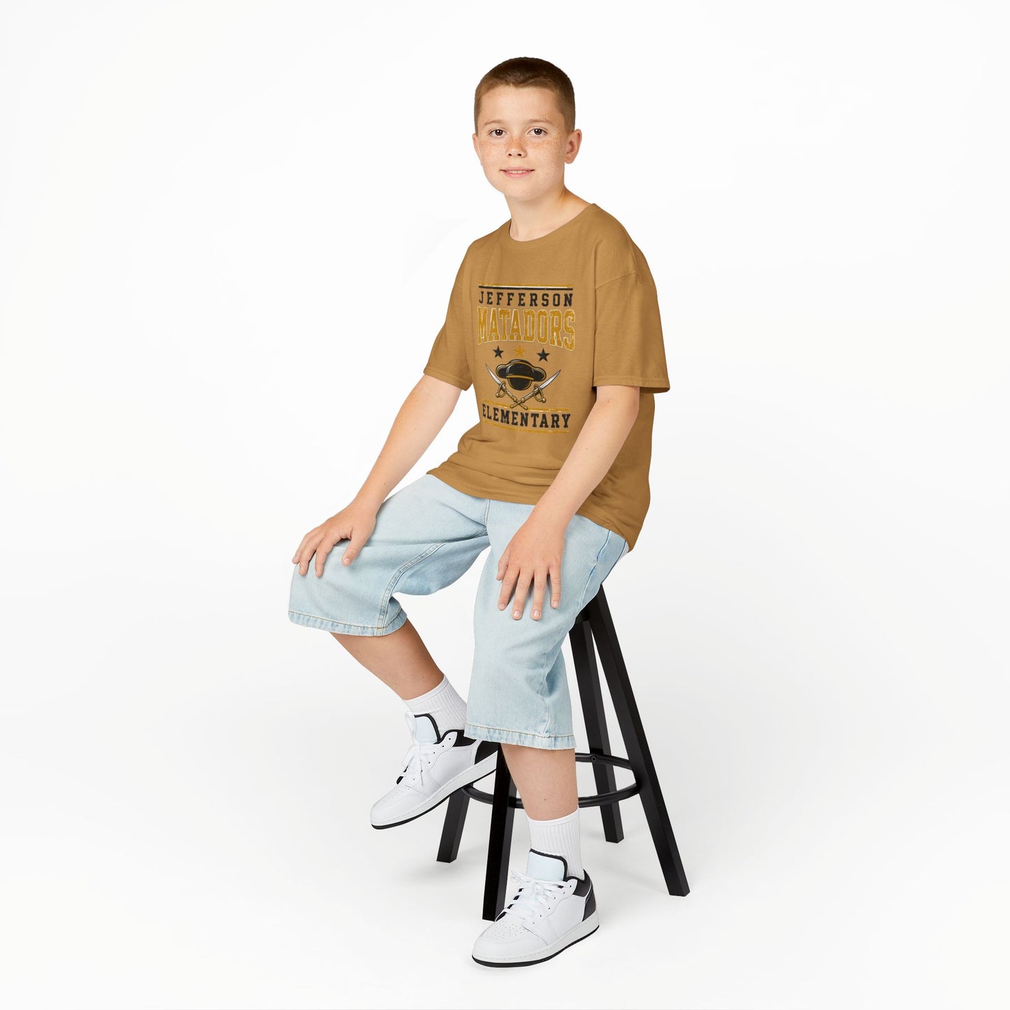 Jefferson Matadors Elementary Kids T-Shirt — School Spirit Tee