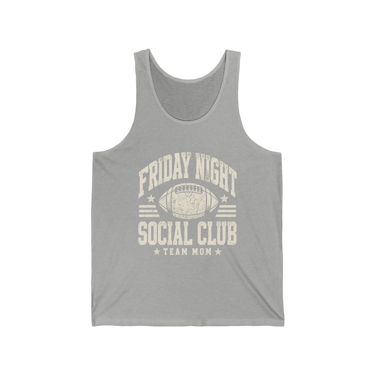 Friday Night Social Club Team Mom Tank — Personalized Gameday Jersey Tank