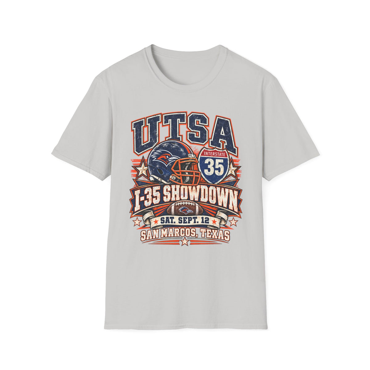 UTSA Football I-35 Showdown Tee — San Marcos Game Day Shirt