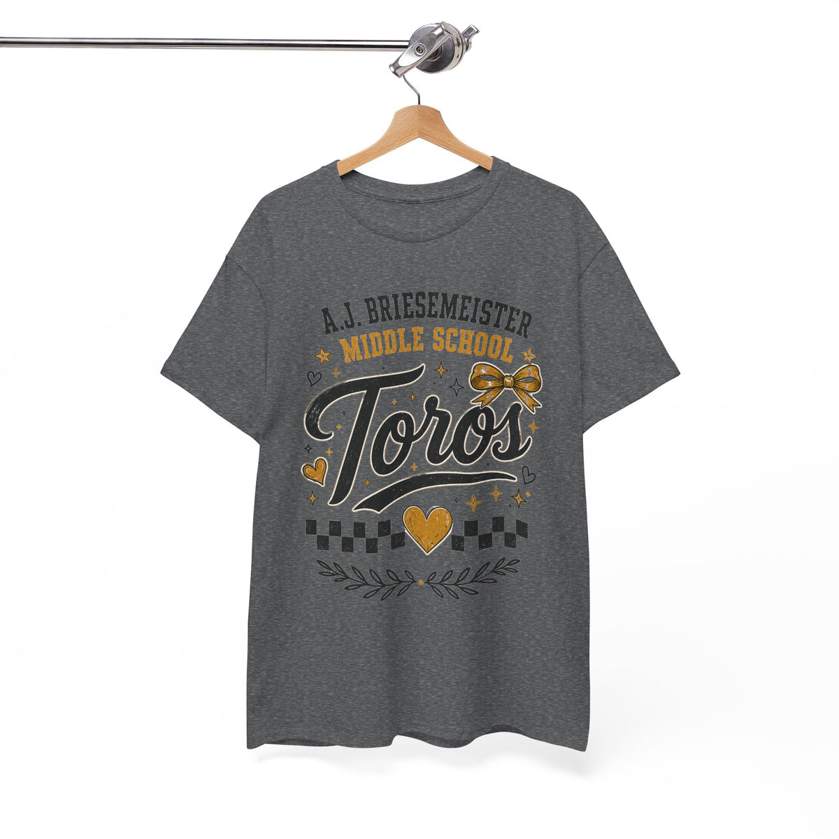 Toros Middle School Tee — L.J. Briesemaster School Spirit Shirt