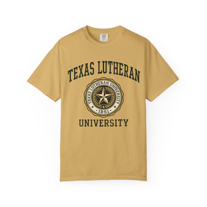 Texas Lutheran University Seal T-Shirt — Vintage Campus Tee