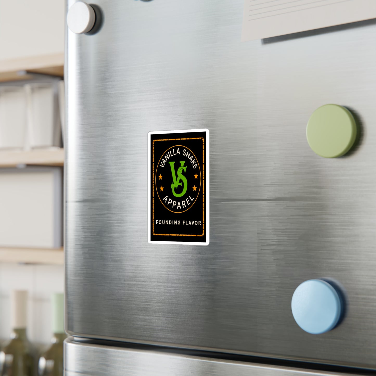 LIMITED EDITION Vanilla Shake Apparel Co Founding Flavor Sticker