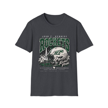 Rockets Vintage Graphic T-Shirt — John F. Kennedy Space Team Tee
