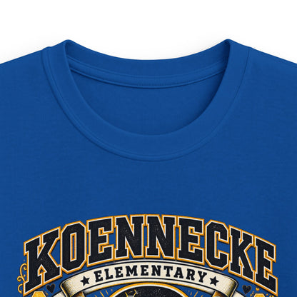 Third Grade Kids Tee - Koennecke Elementary 3rd Grade Sunflower Bee School Shirt