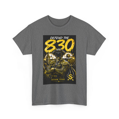 Defend The 830 Matador T-Shirt — San Antonio Pride, Military/Streetwear Graphic Tee