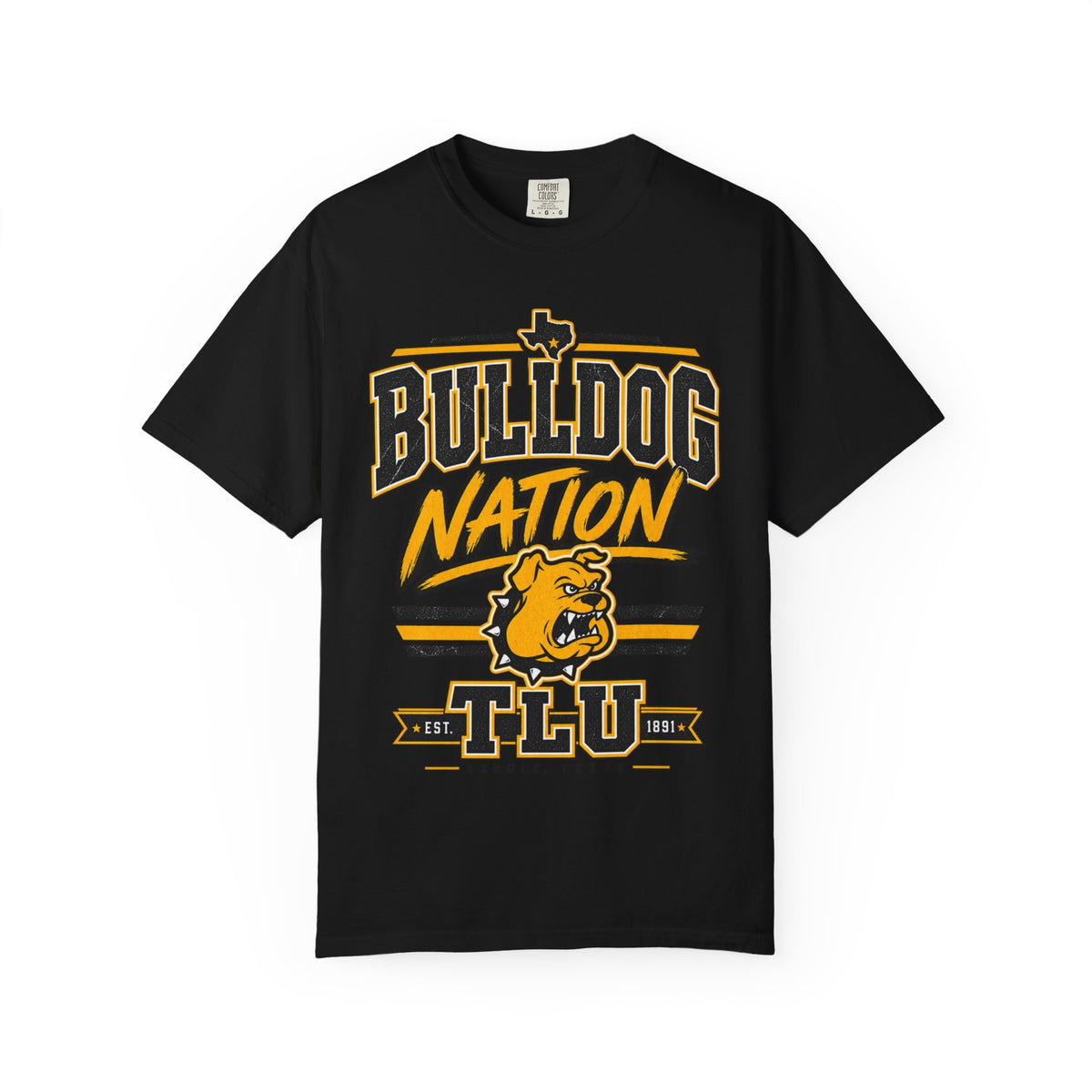 Bulldog Nation T-Shirt — TLU Mascot College Tee