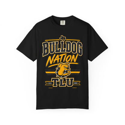 Bulldog Nation T-Shirt — TLU Mascot College Tee
