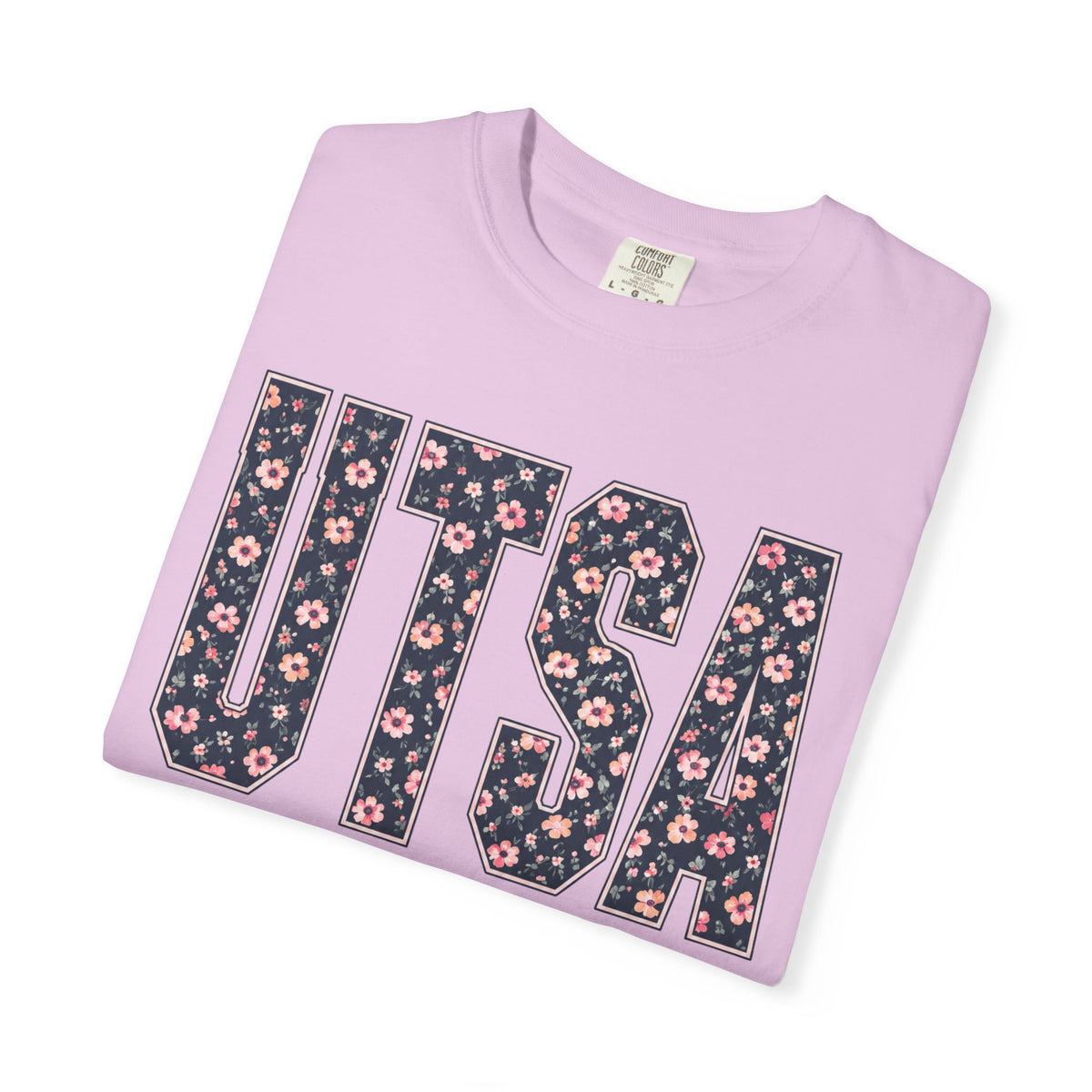 UTSA Floral Logo T‑Shirt — UT San Antonio Collegiate Tee