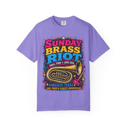 Sunday Brass Riot T‑Shirt — Gonzales Texas Band Tee