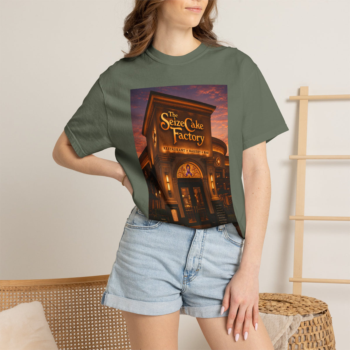 The SeizeCake Factory Graphic Tee
