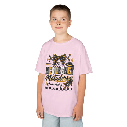 Kids Tee — McQueeny Matadors Elementary School Spirit Shirt