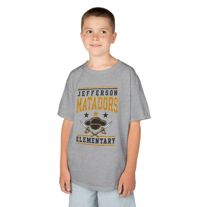 Jefferson Matadors Elementary Kids T-Shirt — School Spirit Tee
