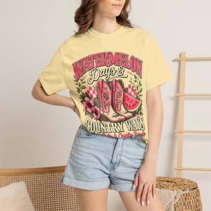 Watermelon Days & Country Ways T-Shirt