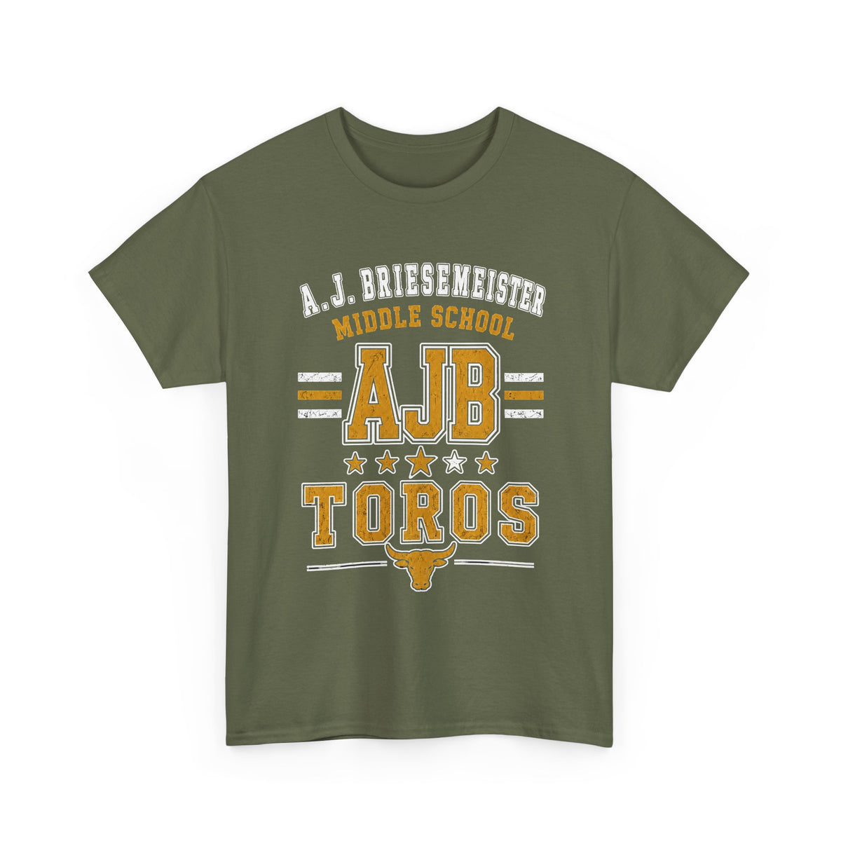 A.J. Briesemeister Middle School AJB Toros T-Shirt