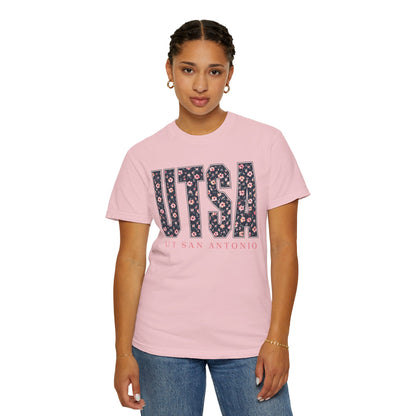 UTSA Floral Logo T‑Shirt — UT San Antonio Collegiate Tee