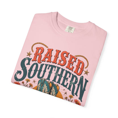 Raised Southern T-Shirt — Gonzales, Texas Retro Western Tee