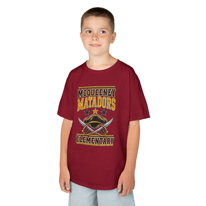 McQueeney Matadors Elementary Kids T-Shirt – School Spirit Tee