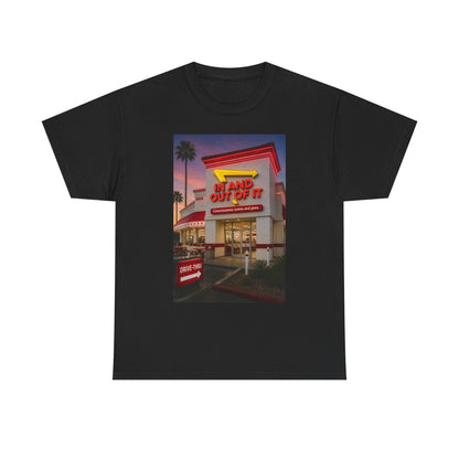Retro Diner Photo T‑Shirt – 'A Hand Out Of It' Vintage Neon Tee
