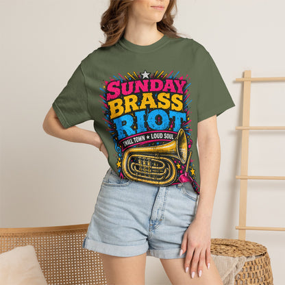 Sunday Brass Riot T‑Shirt — Gonzales Texas Band Tee