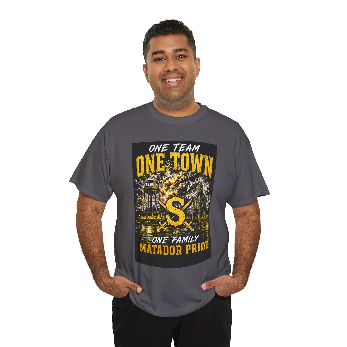 One Town Matador Pride T-Shirt — One Team, One Family Sports Tee
