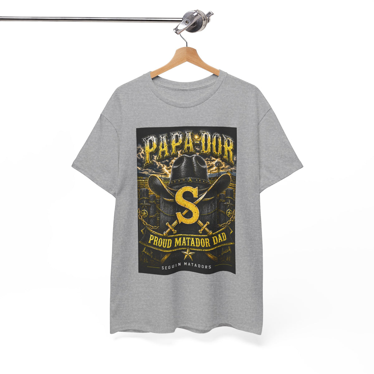 Matador Dad T-Shirt – "Papa-Dor" Proud Matador Design