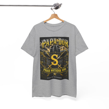 Matador Dad T-Shirt – "Papa-Dor" Proud Matador Design