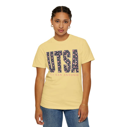 UTSA Floral Logo T‑Shirt — UT San Antonio Collegiate Tee