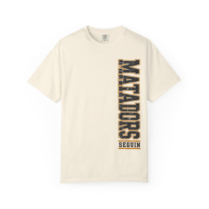 Matadors Seguin Vertical Logo T‑Shirt — Wilson 23 Back Jersey Tee