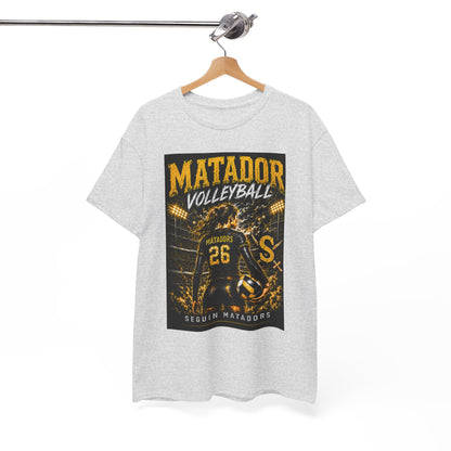 Matador Volleyball Team Tee — Sequoia Matadors Jersey Design