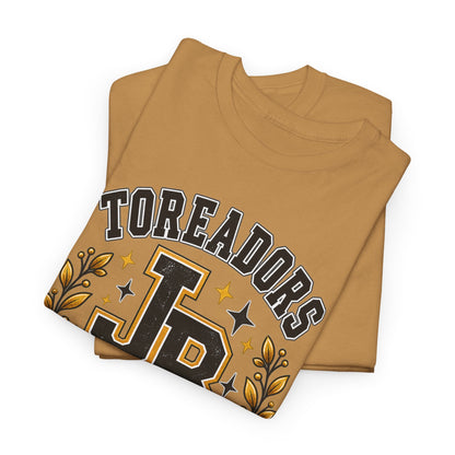 Toreadors JB Jim Barnes Middle School Tee — School Spirit Graphic T-Shirt