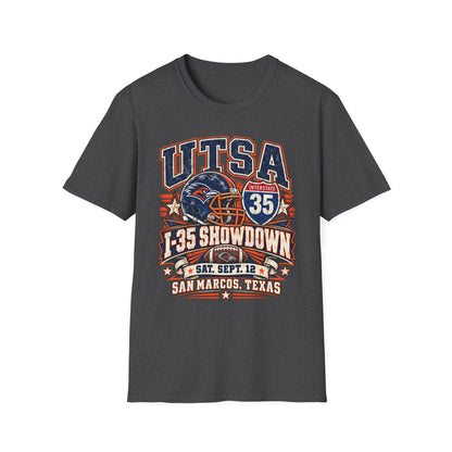 UTSA Football I-35 Showdown Tee — San Marcos Game Day Shirt