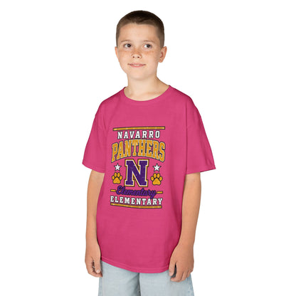 Navarro Panthers Kids T-Shirt — 'N' Elementary School Spirit Tee