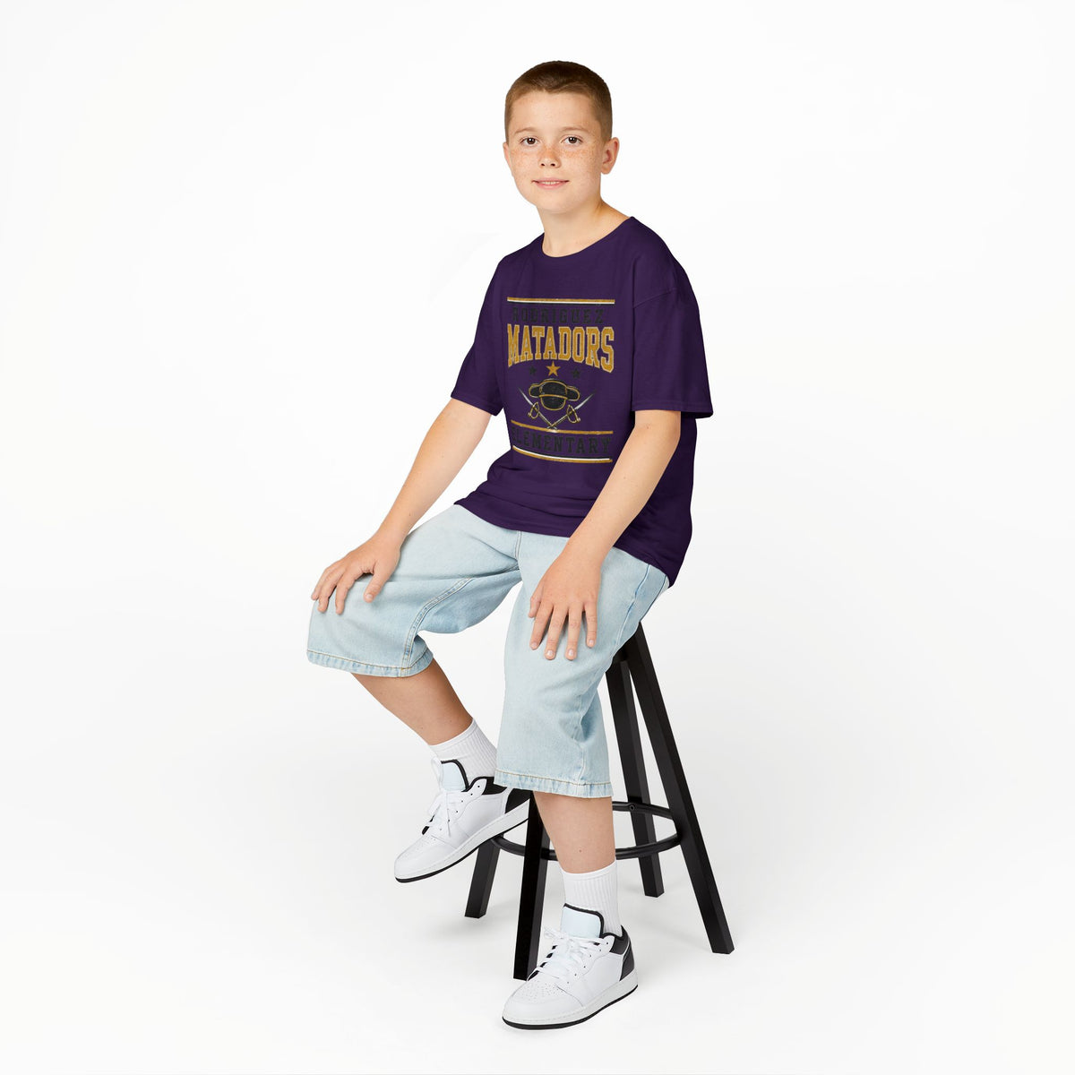 Rodriguez Matadors Elementary Kids T-Shirt — School Spirit Tee