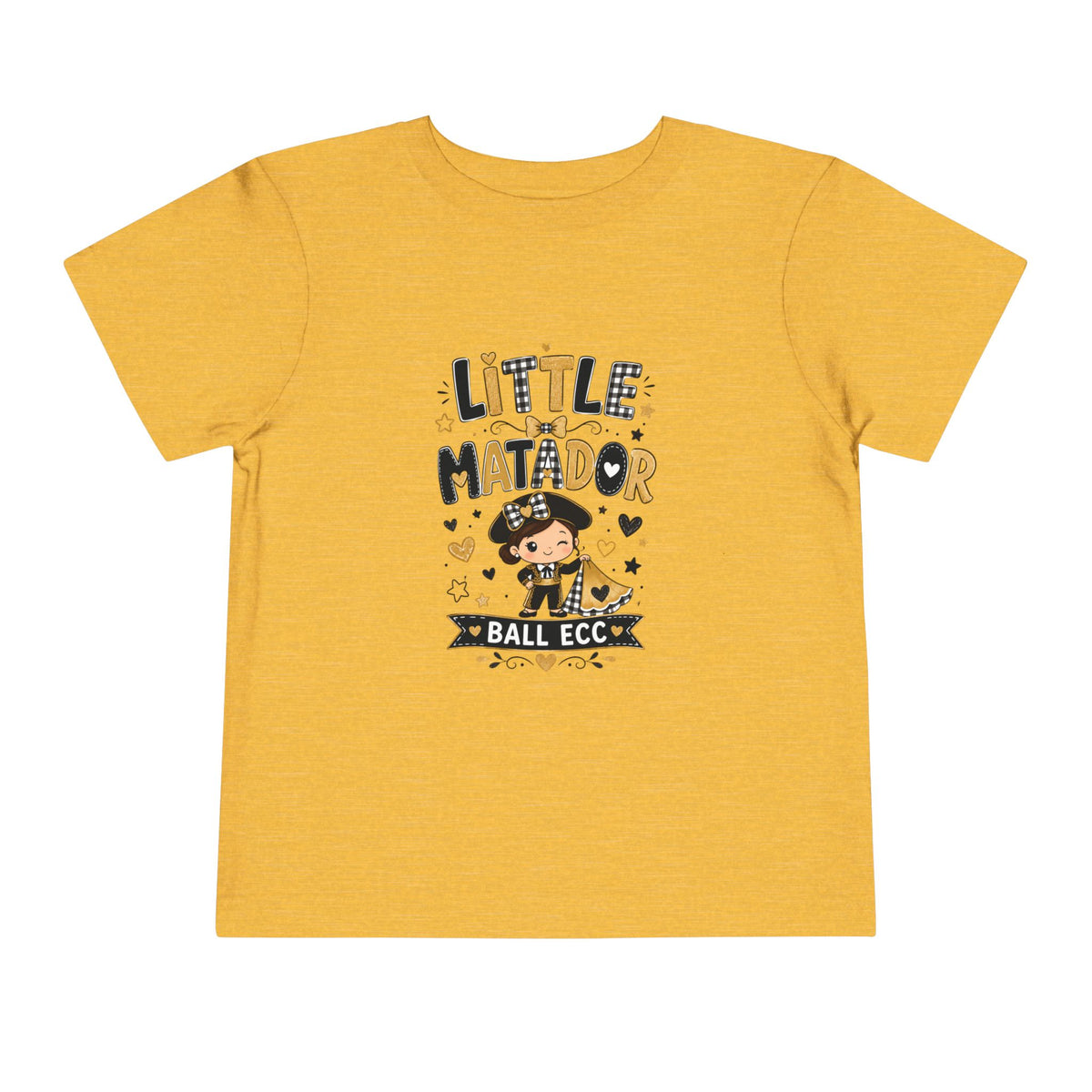 Little Matador Toddler Tee — Cute Bullfighter Baby Shirt
