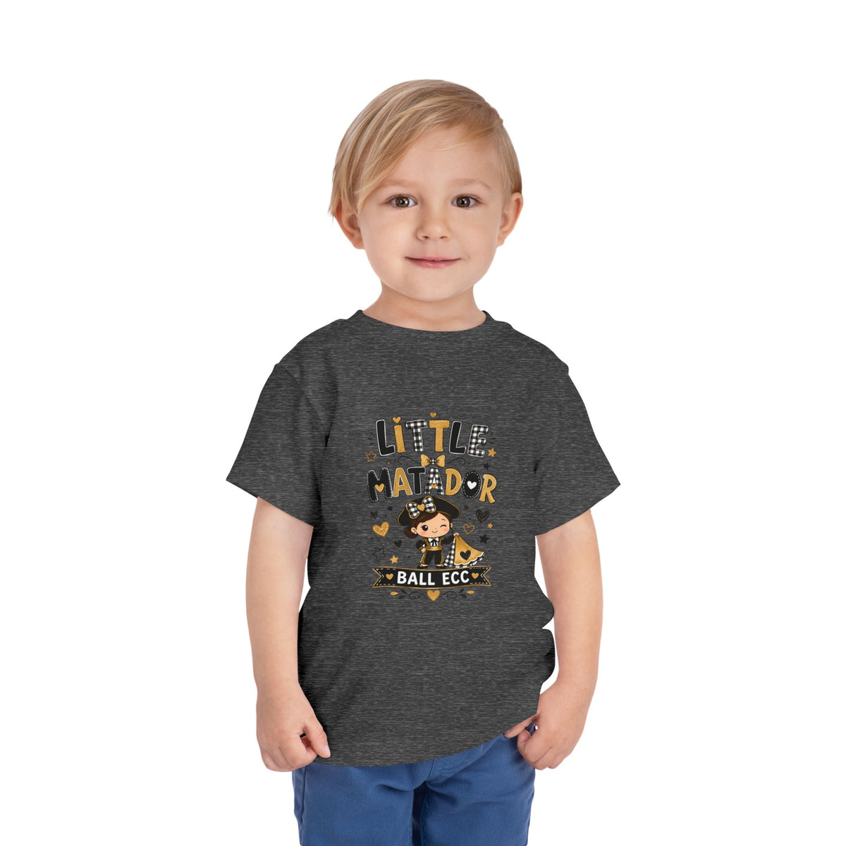 Little Matador Toddler Tee — Cute Bullfighter Baby Shirt