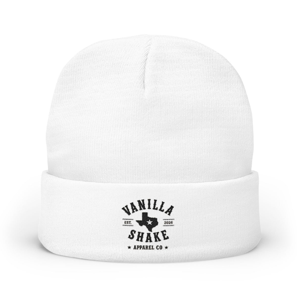 Knit Beanie (Embroidery)