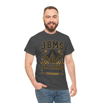 Jim Barnes Middle School JBMS Tornadoes T-Shirt — School Spirit Tee