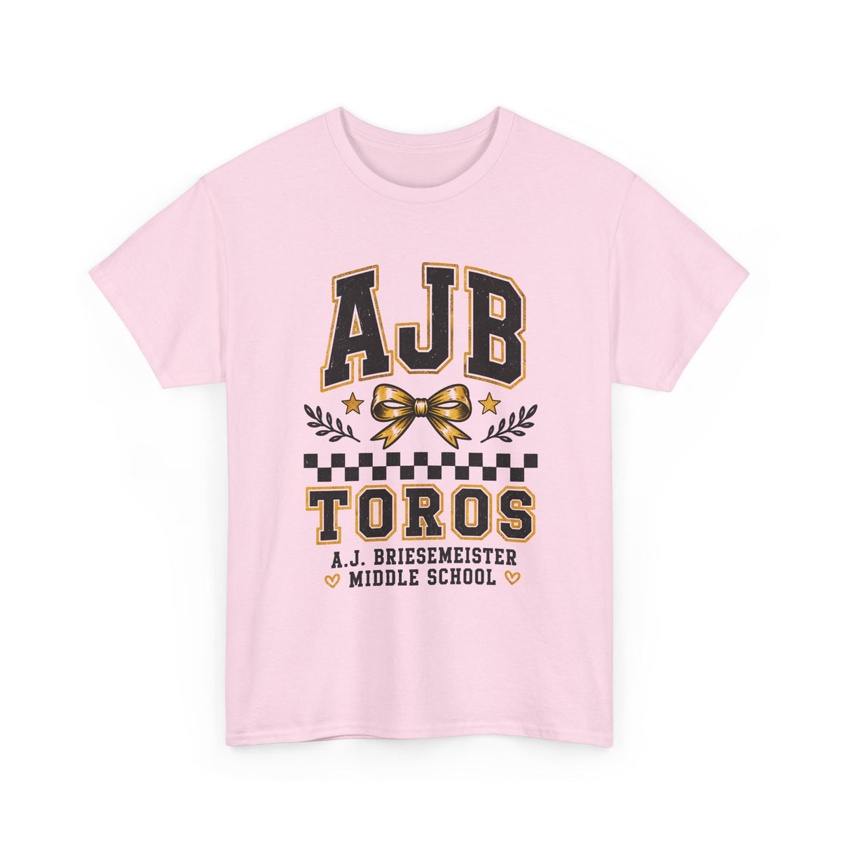 AJB Toros Middle School T-Shirt — AJ Bresemeister School Spirit Tee