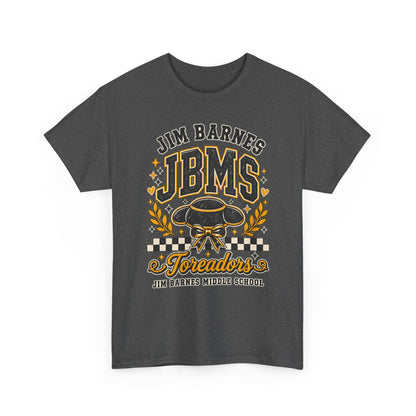 Jim Barnes JBMS Toreadors Middle School T-Shirt