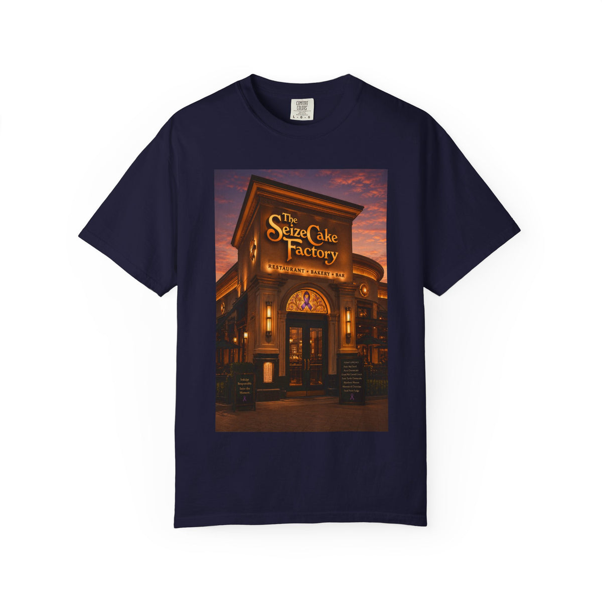 The SeizeCake Factory Graphic Tee