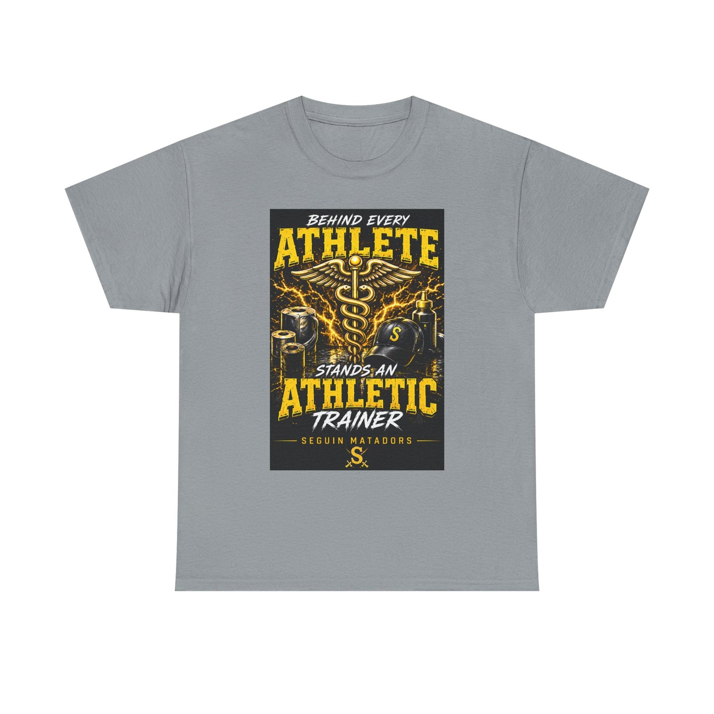 Athletic Trainer T‑Shirt — "Behind Every Athlete Stands an Athletic Trainer" Motivational Tee