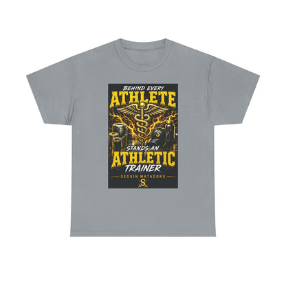 Athletic Trainer T‑Shirt — "Behind Every Athlete Stands an Athletic Trainer" Motivational Tee