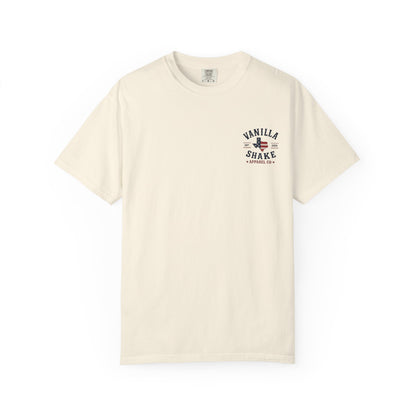 Family Shakes 4th of July-Unisex Garment-Dyed T-shirt
