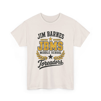 Jim Barnes Middle School JBMS Toreadors T-Shirt