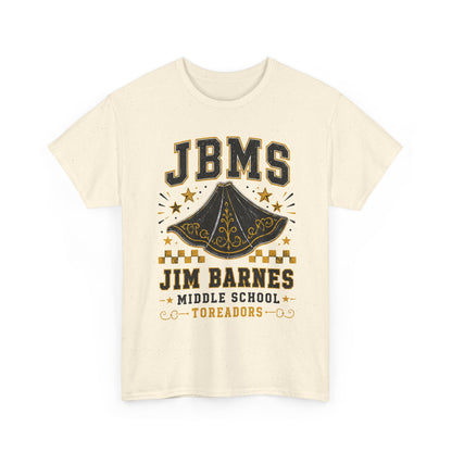 Jim Barnes Middle School JBMS Tornadoes T-Shirt — School Spirit Tee