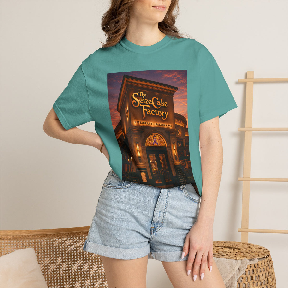 The SeizeCake Factory Graphic Tee
